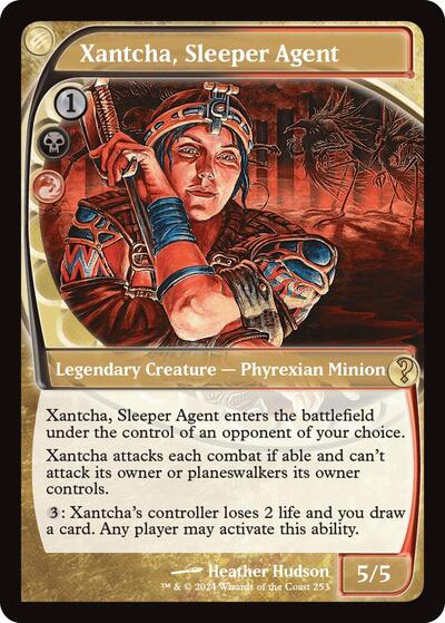 Xantcha, Sleeper Agent (Future Sight) (Mystery Booster 2) Light Play Foil