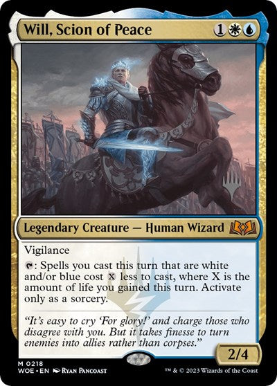 Will, Scion of Peace (Promo Pack: Wilds of Eldraine) Near Mint