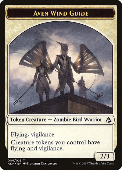 Aven Wind Guide / Hippo Double-Sided Token (Amonkhet) Near Mint