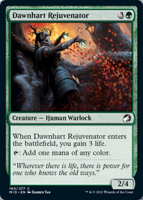 Dawnhart Rejuvenator (Innistrad: Midnight Hunt) Light Play