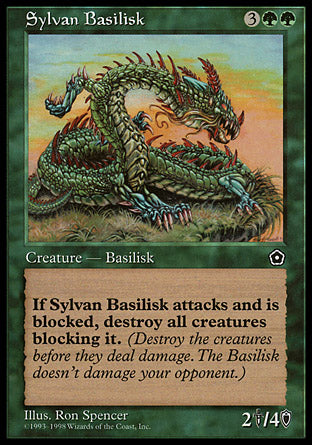 Sylvan Basilisk (Portal Second Age) Medium Play