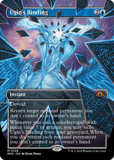 Ugin's Binding (Borderless) (Modern Horizons 3) Near Mint