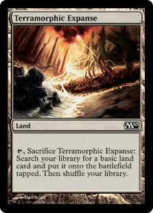 Terramorphic Expanse (Magic 2010 Core Set) Heavy Play