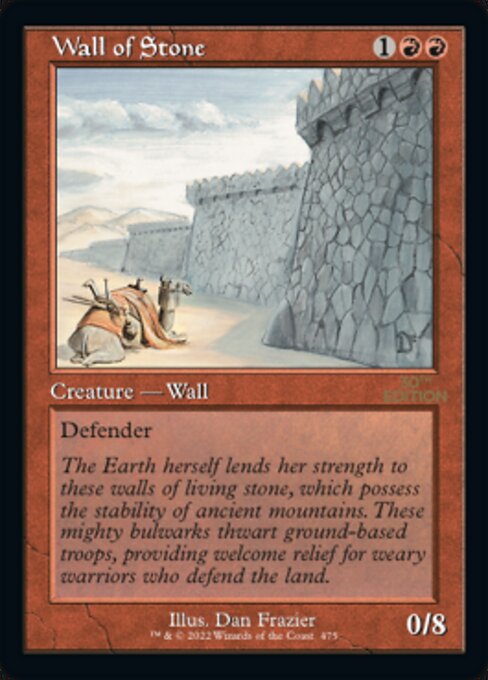 Wall of Stone  Retro Frame|0|0|0.00