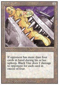 Black Vise (Revised) Damaged / Poor
