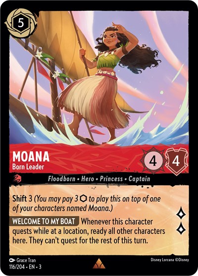 Moana - Born Leader (Into the Inklands) Near Mint