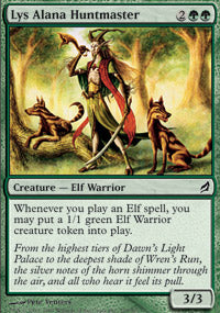 Lys Alana Huntmaster (Lorwyn) Medium Play Foil