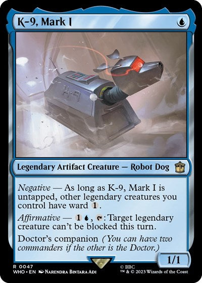 K-9, Mark I (Universes Beyond: Doctor Who) Light Play Foil
