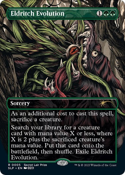 Eldritch Evolution (Secret Lair Showdown) Light Play Foil