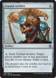 Cranial Archive (Khans of Tarkir) Light Play Foil