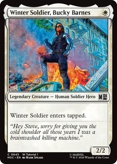 Winter Soldier  Bucky Barnes|1|0|0.00
