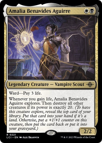 Amalia Benavides Aguirre (Promo Pack: The Lost Caverns of Ixalan) Near Mint Foil