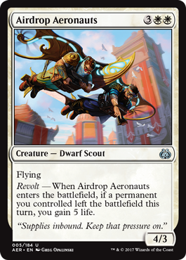 Airdrop Aeronauts (Aether Revolt) Light Play Foil