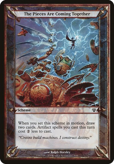 The Pieces Are Coming Together (Archenemy) (Oversize Cards) Near Mint