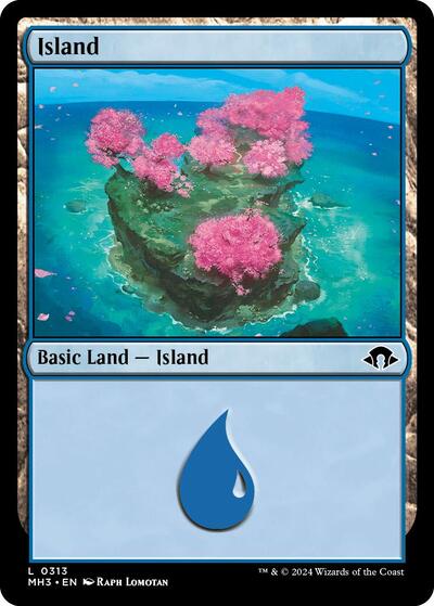 Island (0313) (Modern Horizons 3) Light Play Foil