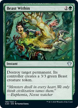 Beast Within (Commander 2020 Ikoria) Near Mint