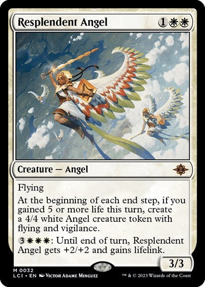 Resplendent Angel (The Lost Caverns of Ixalan) Near Mint