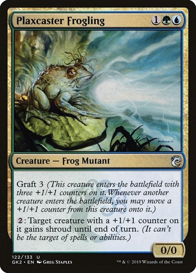 Plaxcaster Frogling (Ravnica Allegiance: Guild Kits) Medium Play