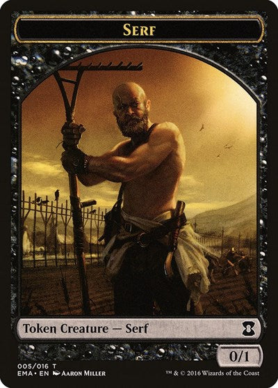 Serf Token (Eternal Masters) Light Play