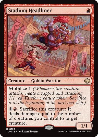 Stadium Headliner (Promo Pack: Tarkir: Dragonstorm) Light Play