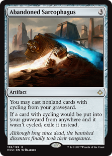 Abandoned Sarcophagus (Hour of Devastation) Heavy Play Foil