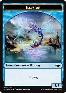 Illusion (005) / Marit Lage (006) Double-sided Token (Modern Horizons) Near Mint