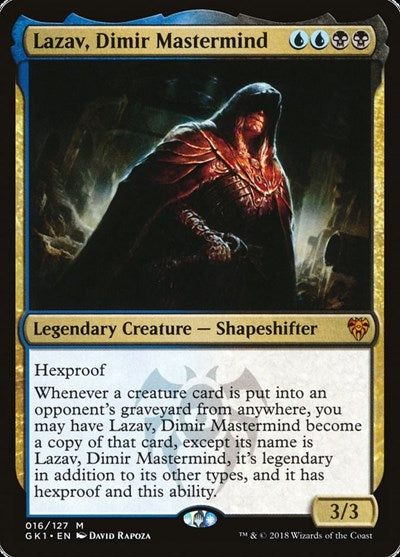 Lazav, Dimir Mastermind (Guilds of Ravnica: Guild Kits) Light Play