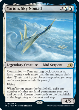 Yorion, Sky Nomad (Ikoria: Lair of Behemoths) Near Mint Foil