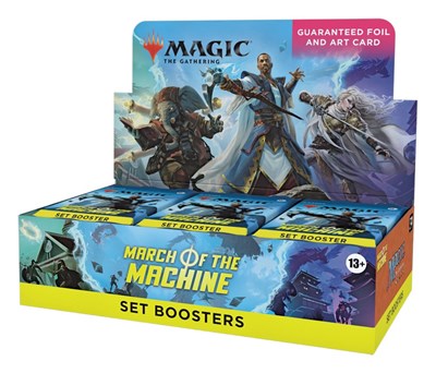 March of the Machine Set Booster Display
