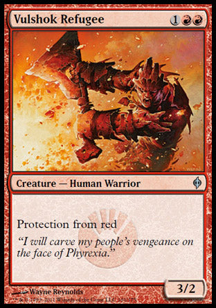 Vulshok Refugee (New Phyrexia) Medium Play