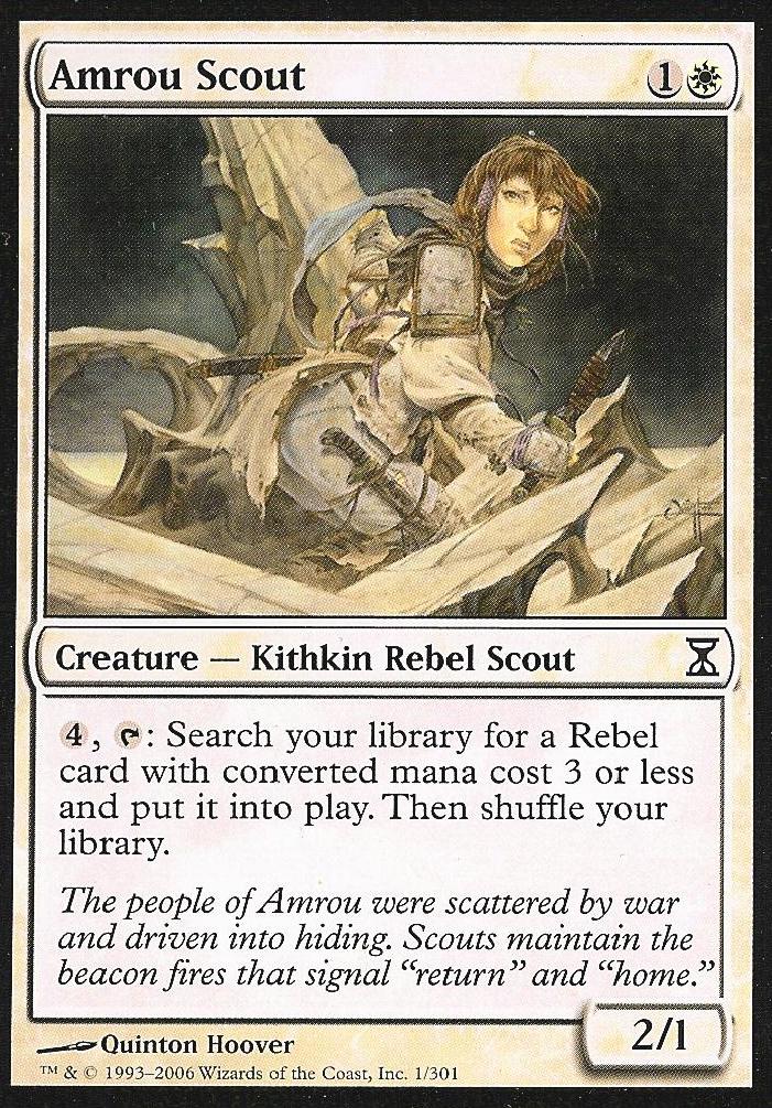 Amrou Scout (Time Spiral) Light Play