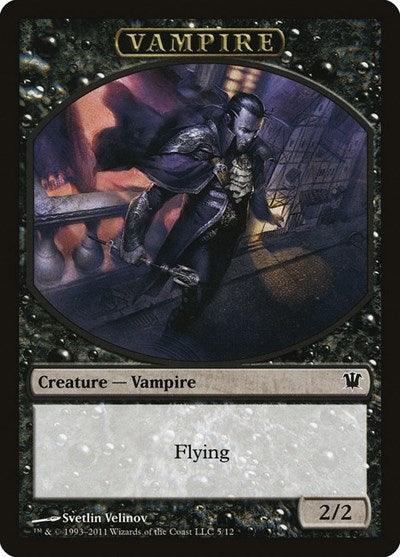 Vampire Token (Innistrad) Heavy Play