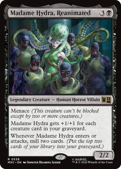 Madame Hydra  Reanimated|1|0|0.00