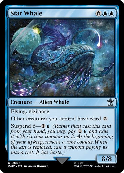 Star Whale (Universes Beyond: Doctor Who) Light Play Foil