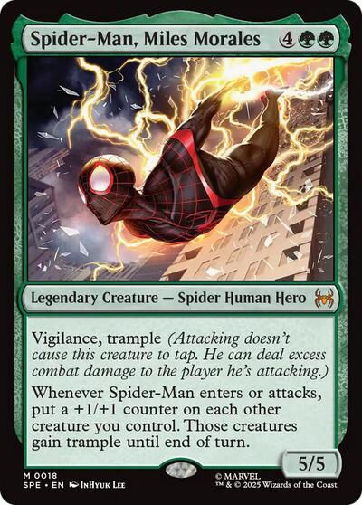 Spider-Man, Miles Morales (Marvel's Spider-Man: Eternal-Legal) Near Mint Foil