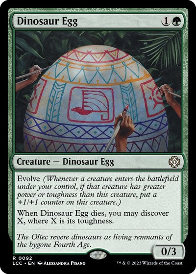 Dinosaur Egg (Commander: The Lost Caverns of Ixalan) Near Mint