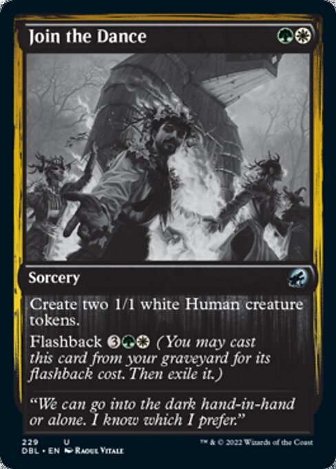 Join the Dance (Innistrad: Double Feature) Light Play