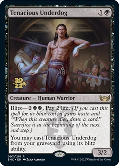 Tenacious Underdog (Promos: Prerelease Cards) Near Mint Foil