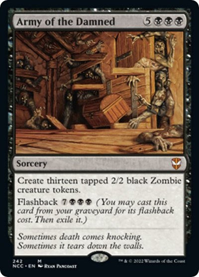 Army of the Damned (Commander: Streets of New Capenna) Light Play