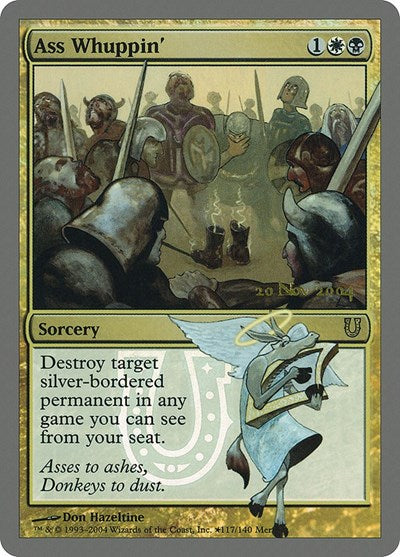 Ass Whuppin' (Promos: Launch Party and Release Event) Medium Play Foil