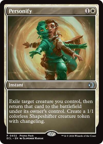 Personify (Promo Pack: Lorwyn Eclipsed) Near Mint