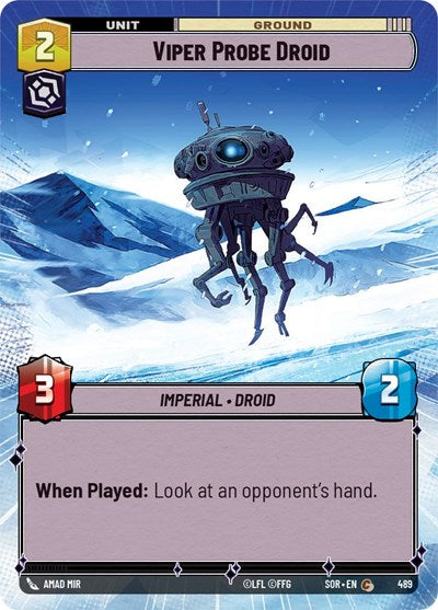 Viper Probe Droid (Hyperspace) (Spark of Rebellion) Near Mint