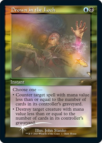 Drown in the Loch (Retro Frame) (Open House Promos) Near Mint Foil