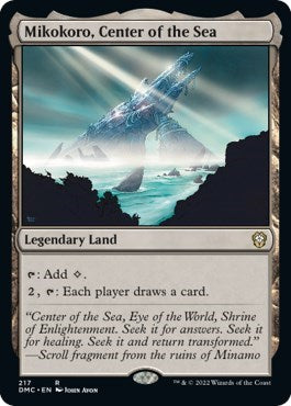 Mikokoro, Center of the Sea (Commander: Dominaria United) Near Mint