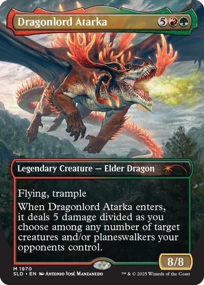 Dragonlord Atarka (Secret Lair) Near Mint