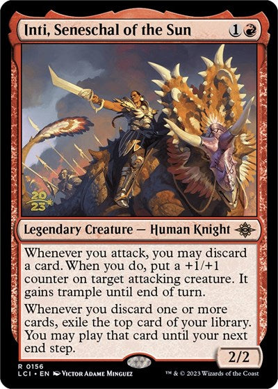 Inti, Seneschal of the Sun (Promos: Prerelease Cards) Light Play Foil