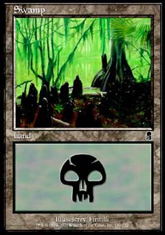 Swamp (339) (Odyssey) Damaged / Poor