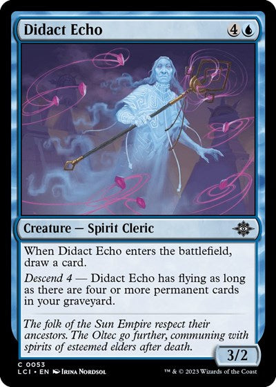 Didact Echo (The Lost Caverns of Ixalan) Light Play