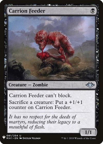 Carrion Feeder (Mystery Booster) Near Mint