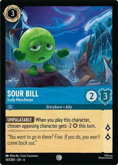 Sour Bill - Surly Henchman (Azurite Sea) Near Mint